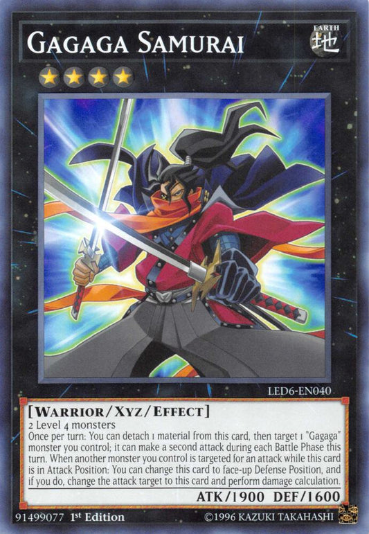 Gagaga Samurai - Legendary Duelists: Magical Hero (LED6)