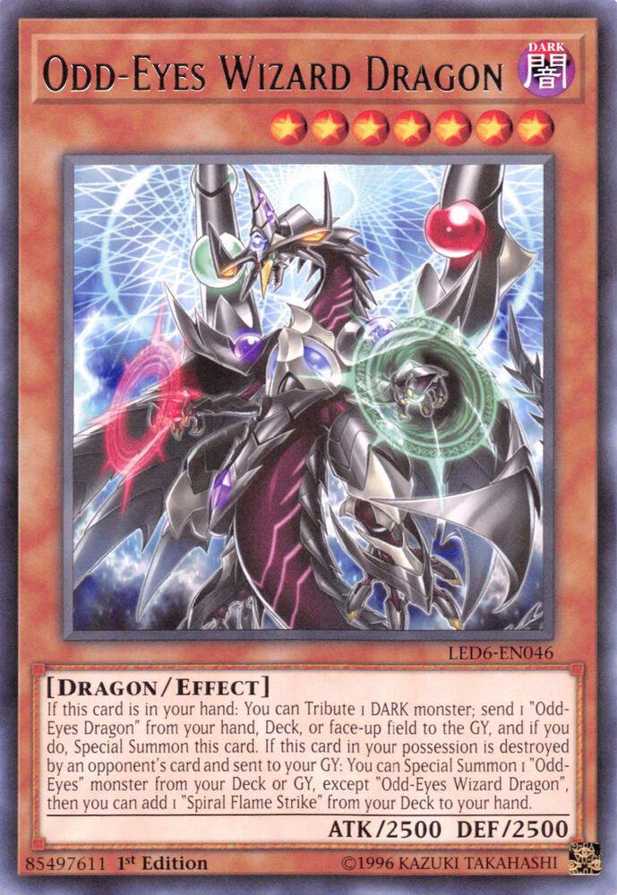 Odd-Eyes Wizard Dragon - Legendary Duelists: Magical Hero (LED6)