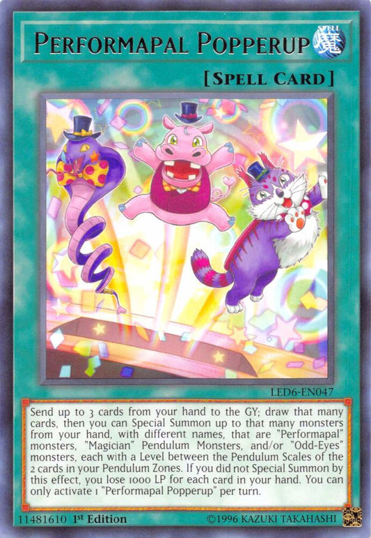 Performapal Popperup - Legendary Duelists: Magical Hero (LED6)