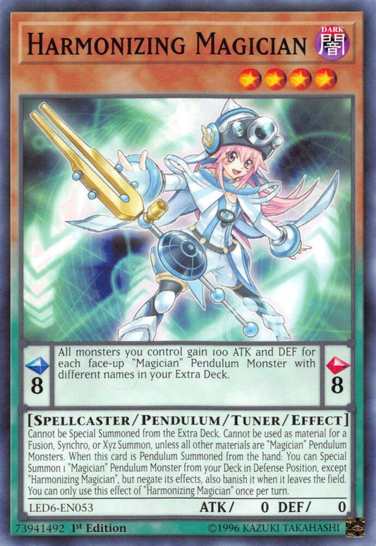 Harmonizing Magician - Legendary Duelists: Magical Hero (LED6)