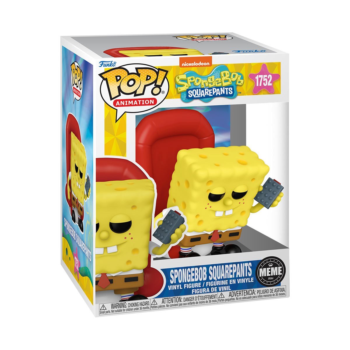 Funko Pop! Nickelodeon - SpongeBob SquarePants 1752 MEME Figure