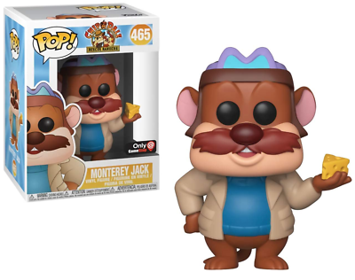 Funko Pop! Chip N’ Dale Rescue Rangers Monterey Jack 465 EB Games Exclusive Figure + Pop Protector
