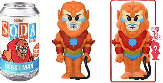 Masters of the Universe Beast Man Sealed Limited Edition Funko Soda Pop Figure - Chance of CHASE!