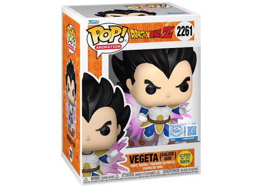 Funko Pop! Dragon Ball Z - Vegeta (Galick Gun) 2261 Glows in the Dark Funko Special Edition Figure + Pop Protector