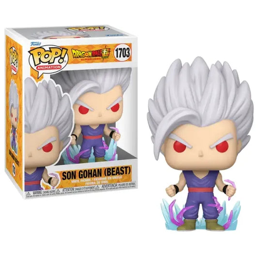 Funko Pop! Dragon Ball Super: Super Hero - Son Gohan (Beast) 1703 + Free Protector