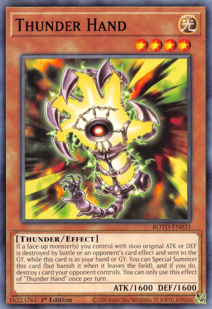 Thunder Hand - Rise of the Duelist (ROTD)