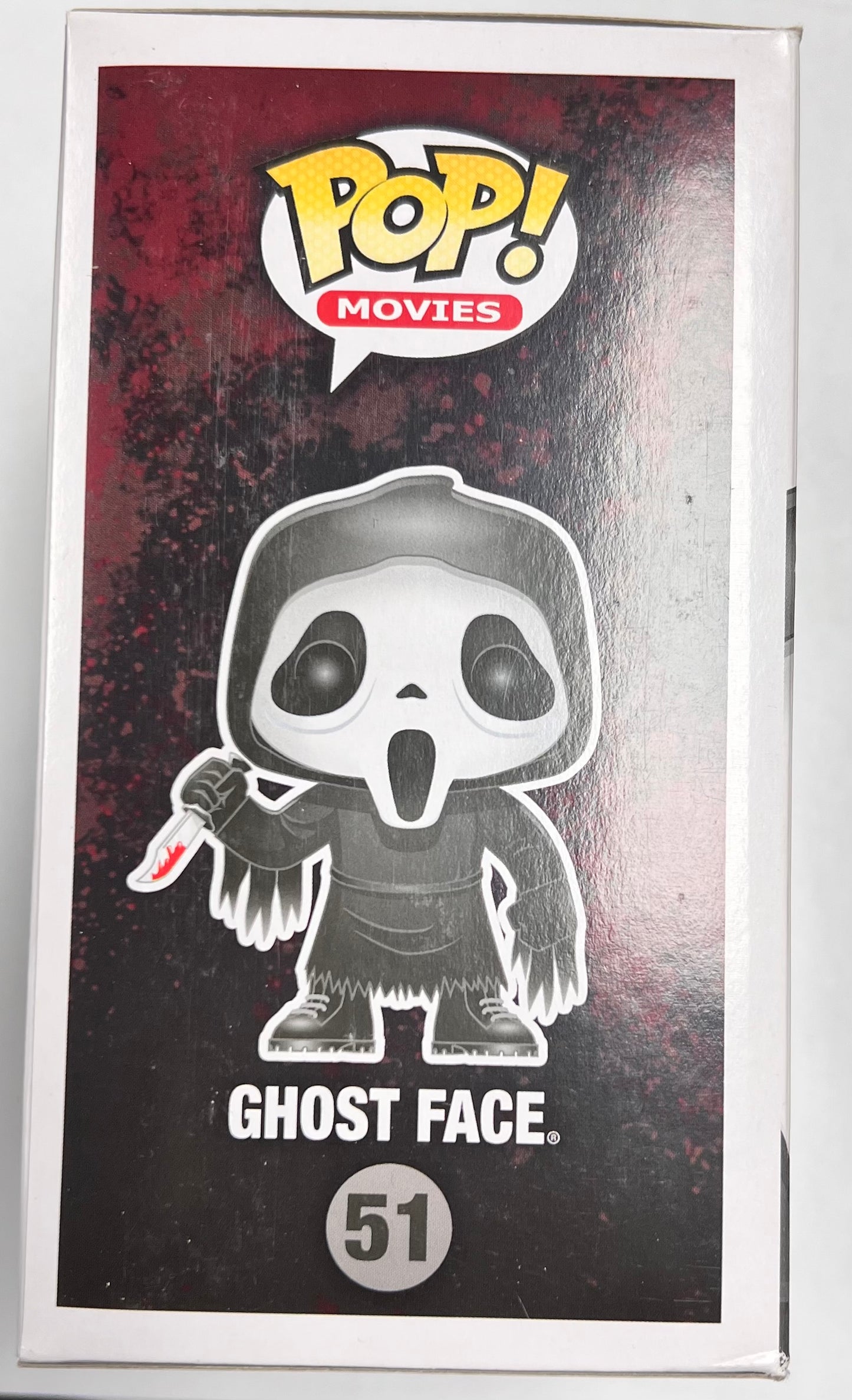 Funko Pop! Movies: Scream Ghost Face #51 Vaulted Very Rare + Protector