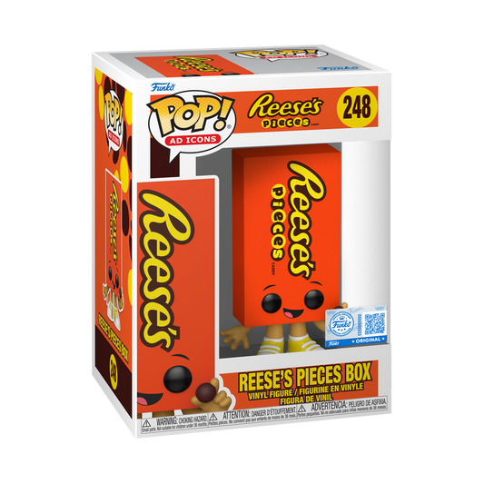 Funko Pop! Reese’s Pieces Box 248 Funko Special Edition Figure + Pop Protector