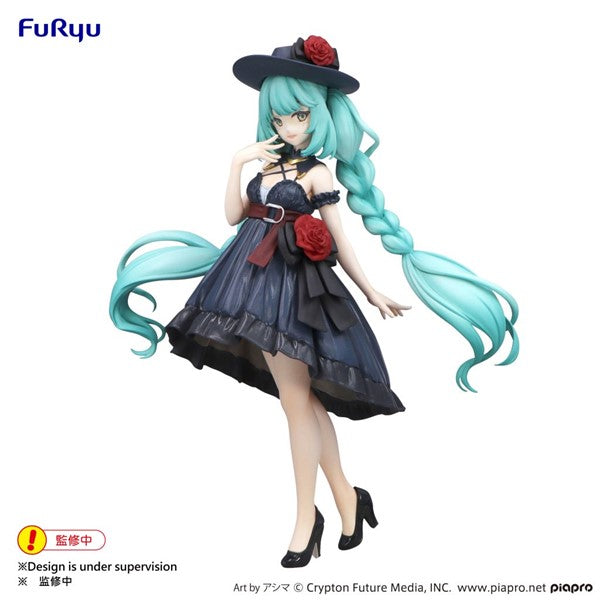 FuRyu Hatsune Miku Trio-Try-iT Miku Outing Dress Ver. Statue Figure  *New In Box*