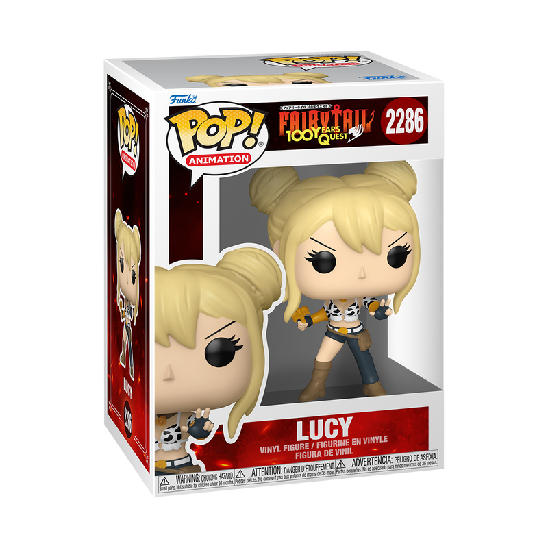 Funko Pop! Fairy Tail 100 Years Quest - Lucy 2286 Figure + Pop Protector