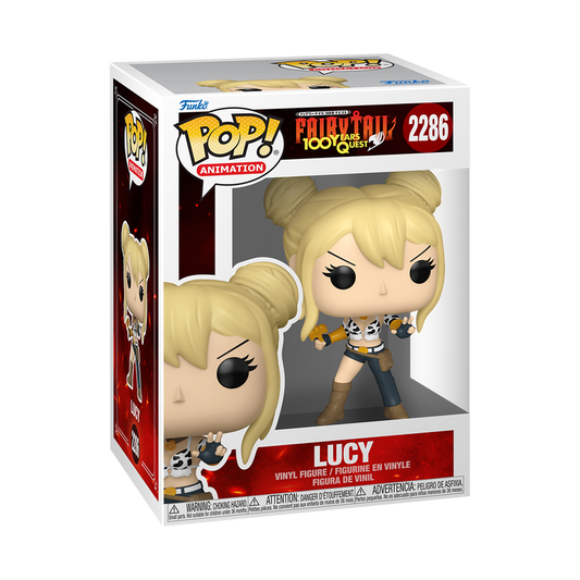 Funko Pop! Fairy Tail 100 Years Quest - Lucy 2286 Figure + Pop Protector