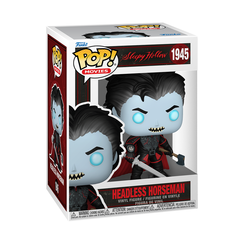 Funko Pop! Sleepy Hollow : Headless Horseman 1945 Figure + Pop Protector