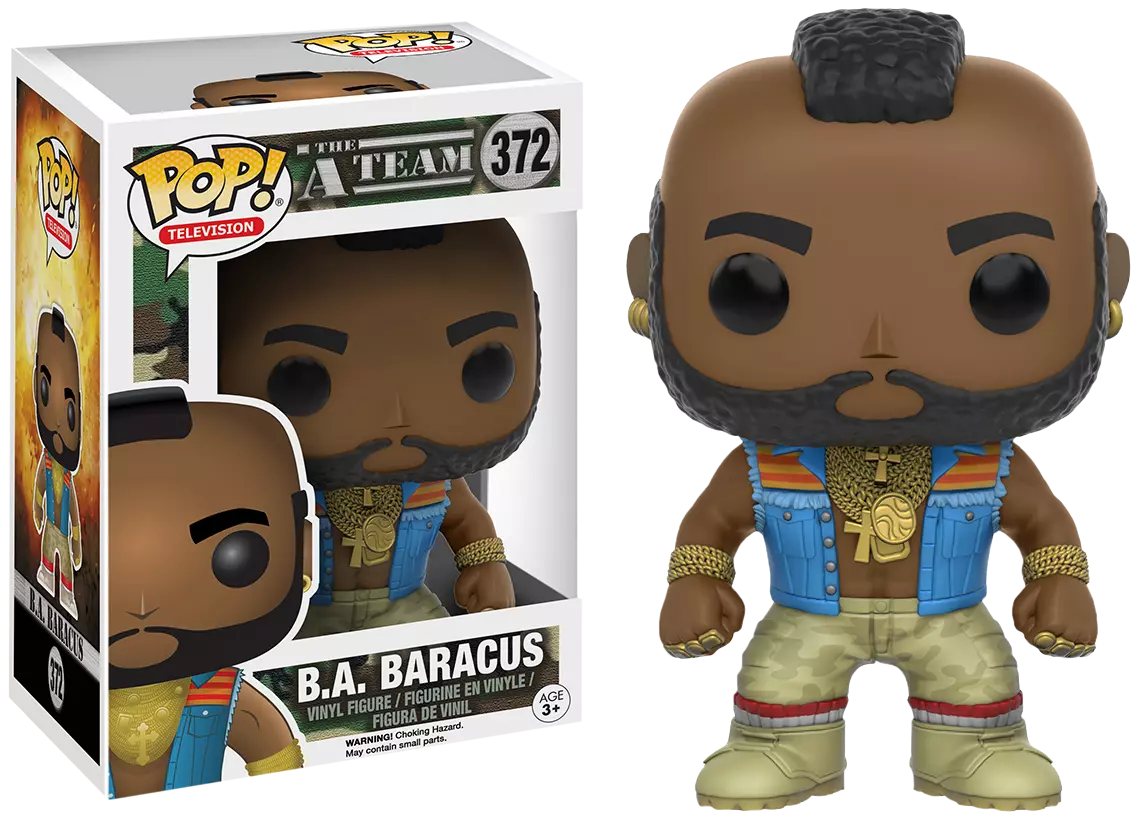 Funko Pop! The A Team B.A. Baracus 372 + Free Protector (VAULTED)