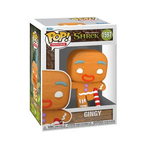 Shrek DreamWorks 30th Anniversary Gingy with Candy Cane Funko Pop! Vinyl Figure #1597