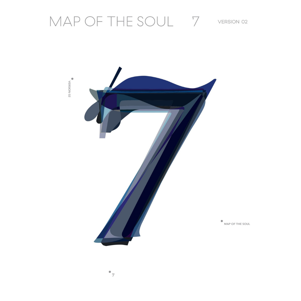 K-POP BTS - MAP OF THE SOUL: 7 ALBUM (4 VERSIONS)