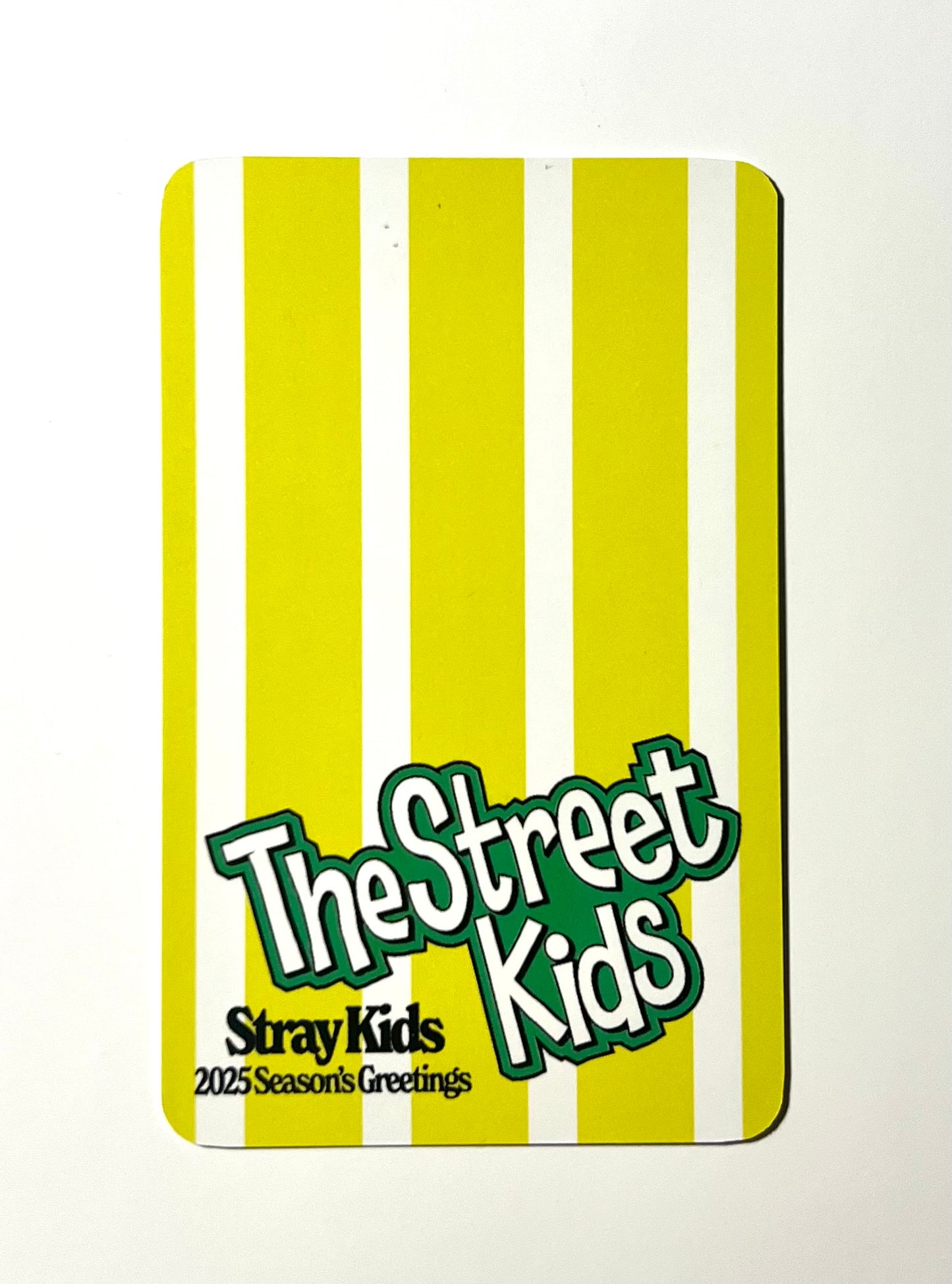 K-pop Stray Kids 2025 Season’s Greetings [The Street Kids] JYP SHOP : HYUNJIN Official Photocard
