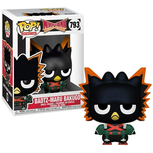 Funko Pop! My Hero Academia X Hello Kitty and Friends Sanrio Badtz-Mary Bakugo 793 + Free Protector