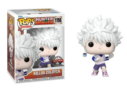 Funko Pop! Hunter X Hunter - Killua Zoldyck 1156 Special Edition Figure + Pop Protector