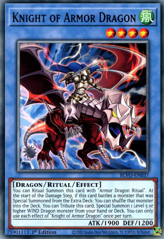 Knight of Armor Dragon - Blazing Vortex (BLVO)
