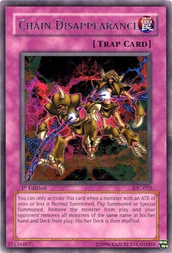 Chain Disappearance - Invasion of Chaos (IOC)