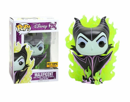 Funko POP! Maleficent #232 Disney Sleeping Beauty Hot Topic Exclusive + PoP Protector