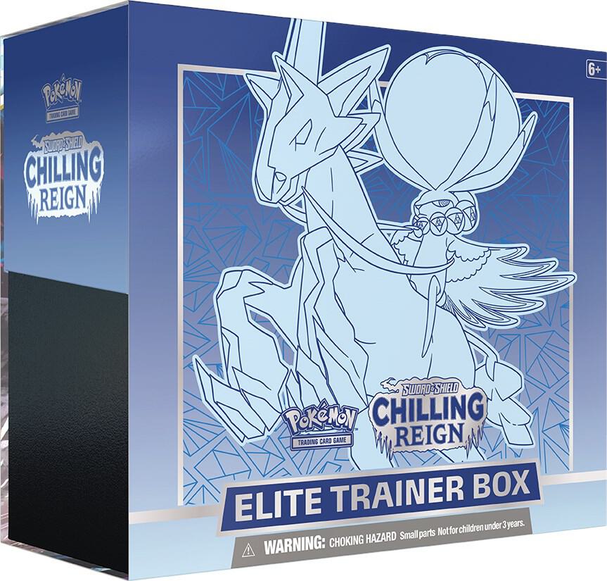 Pokemon TCG! Chilling Reign Elite Trainer Box [Ice Rider Calyrex] - SWSH06: Chilling Reign (SWSH06)