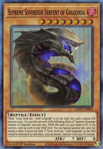 Supreme Sovereign Serpent of Golgonda - Lightning Overdrive (LIOV)