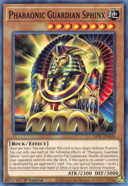 Pharaonic Guardian Sphinx - Lightning Overdrive (LIOV)