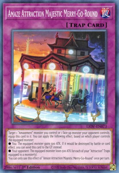 Amaze Attraction Majestic Merry-Go-Round - Lightning Overdrive (LIOV)