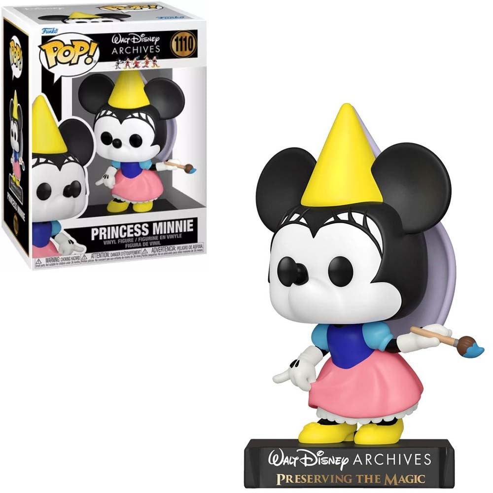 Funko Pop! Walt Disney Archives Princess Minnie 1110 + Free Protector