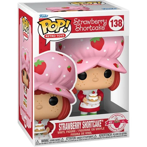 Funko Pop! 45th Anniversary Strawberry Shortcake with Dessert 138 + Free Protector