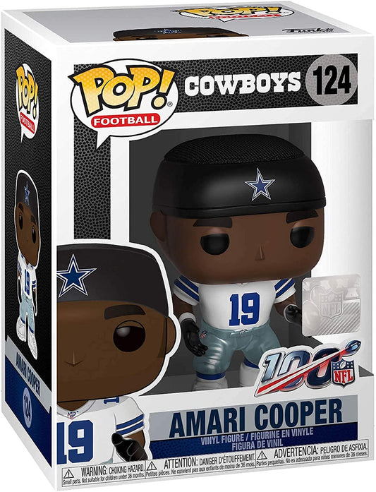 Funko Pop! Football NFL Cowboys - Amari Cooper 124 (VAULTED) + Free Protector