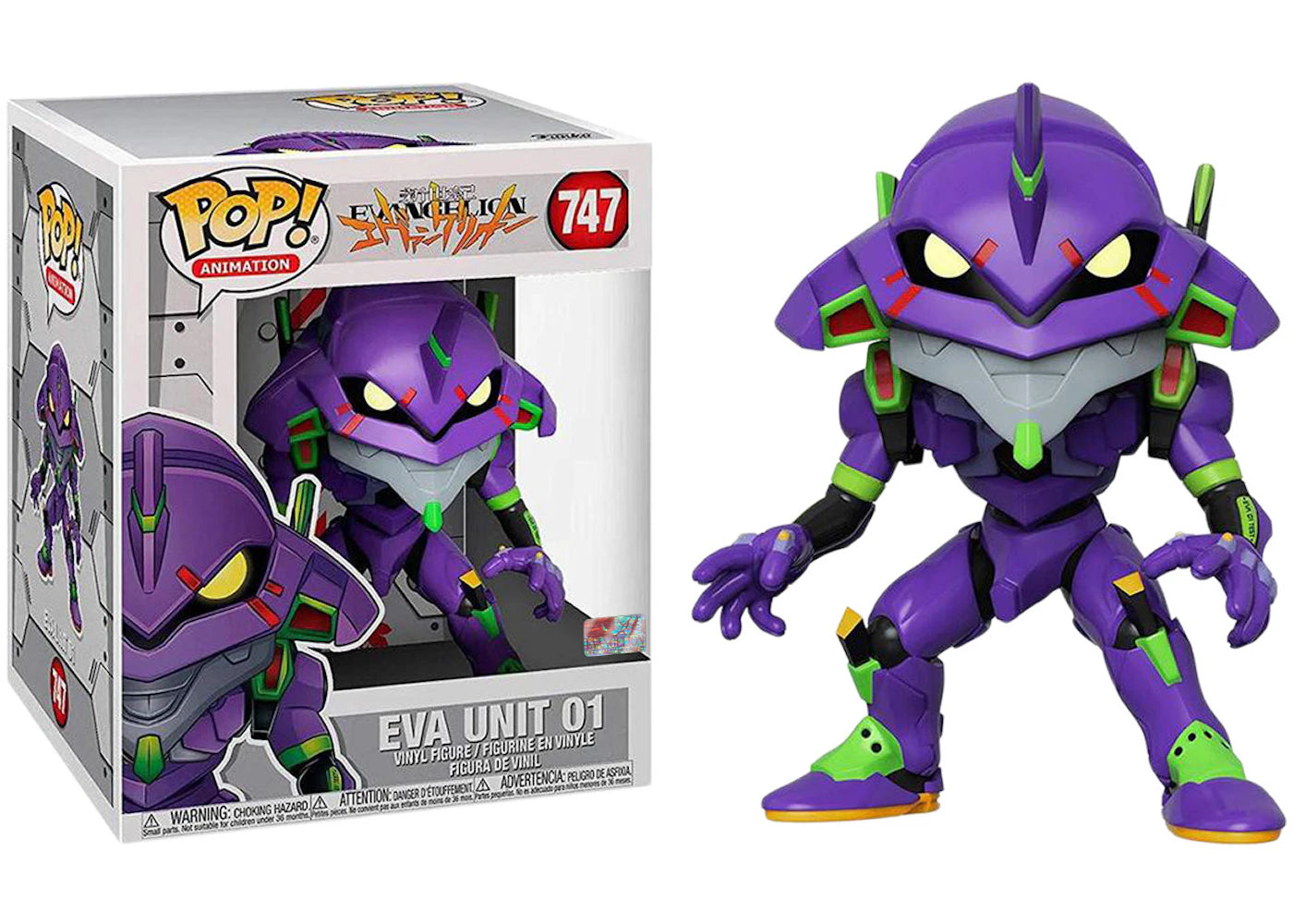 Funko Pop! Evangelion: Eva Unit 01 747 6-Inch Figure (VAULTED)