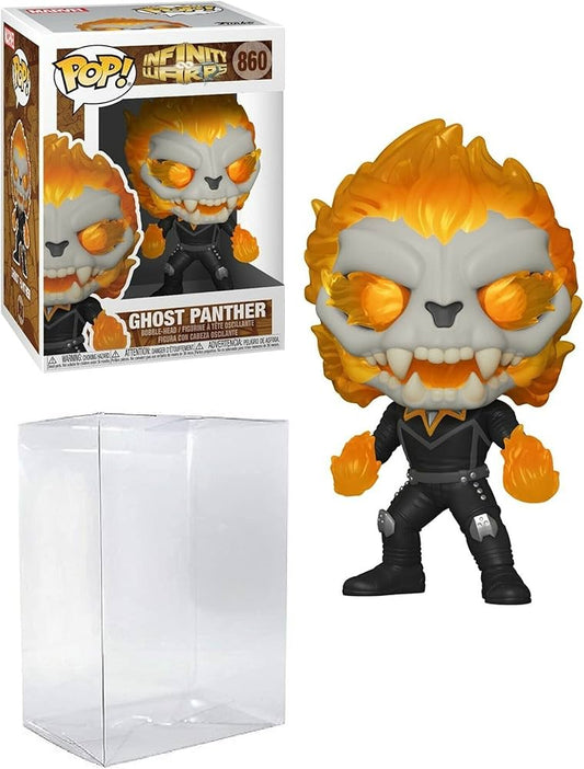 Funko Pop! Infinity Warps Ghost Panther 860 + Free Protector