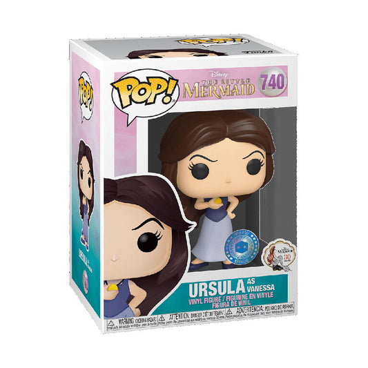 Funko Pop! Disney The Little Mermaid 30 Years - Ursula as Vanessa 740 + Free Protector (VAULTED)