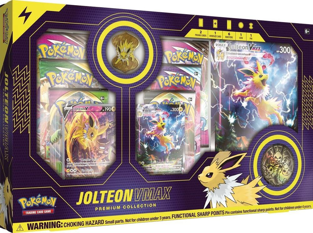 Pokemon TCG! Jolteon VMAX Premium Collection - Miscellaneous Cards & Products (MCAP)