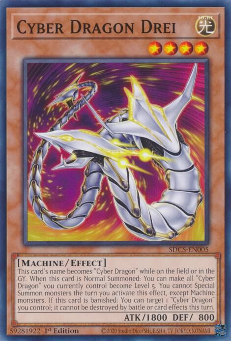 Cyber Dragon Drei - Structure Deck: Cyber Strike (SDCS)
