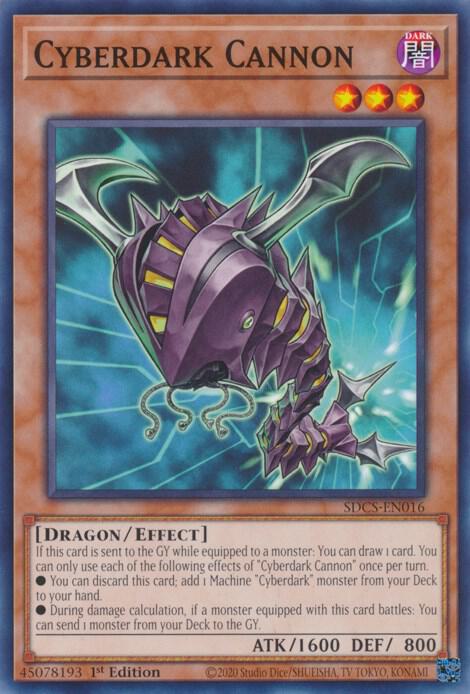 Cyberdark Cannon - Structure Deck: Cyber Strike (SDCS)