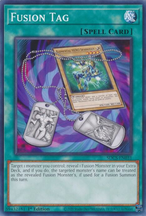 Fusion Tag - Structure Deck: Cyber Strike (SDCS)