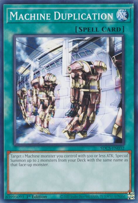 Machine Duplication - Structure Deck: Cyber Strike (SDCS)