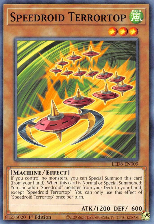 Speedroid Terrortop - Legendary Duelists: Synchro Storm (LED8)