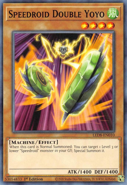 Speedroid Double Yoyo - Legendary Duelists: Synchro Storm (LED8)