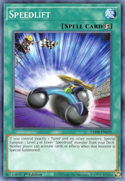 Speedlift - Legendary Duelists: Synchro Storm (LED8)