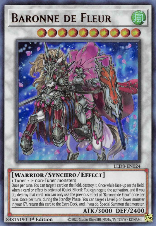 Baronne de Fleur - Legendary Duelists: Synchro Storm (LED8)