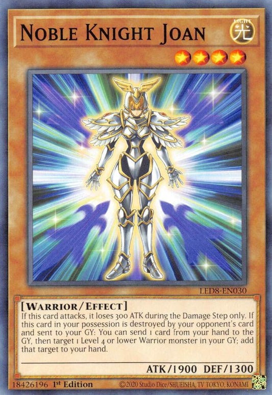 Noble Knight Joan - Legendary Duelists: Synchro Storm (LED8)