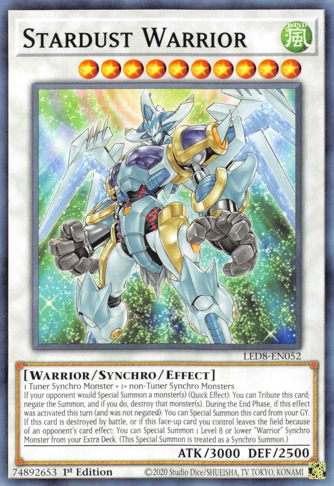 Stardust Warrior - Legendary Duelists: Synchro Storm (LED8)