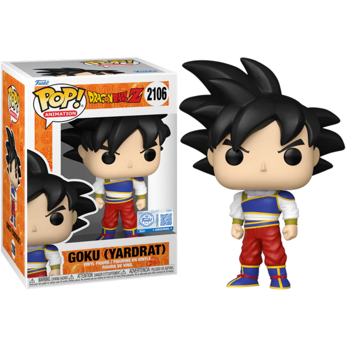 Funko Pop! Dragon Ball Z - Goku (Yardrat) 2106 Funko Special Edition Figure + Pop Protector