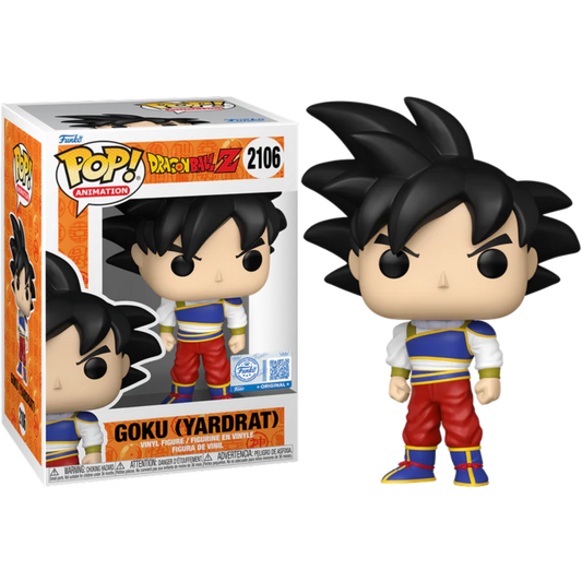 Funko Pop! Dragon Ball Z - Goku (Yardrat) 2106 Funko Special Edition Figure + Pop Protector