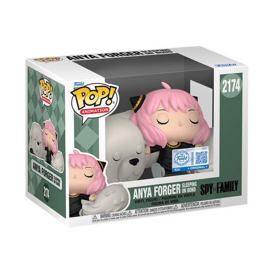 Funko Pop! Anya Forger Sleeping On Bond 2174 Funko Special Edition Figure