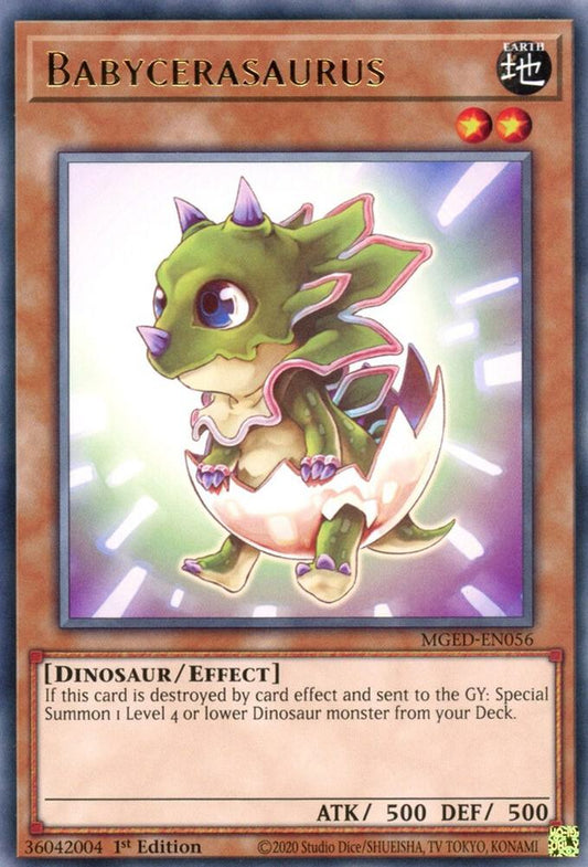 Babycerasaurus - Maximum Gold: El Dorado (MGED)